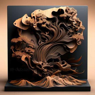 3D model chinese ink (STL)